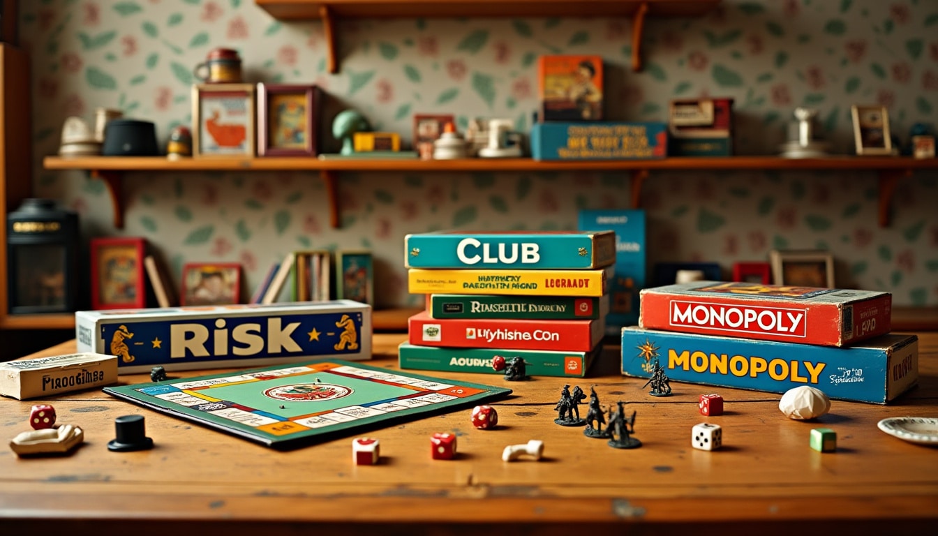redécouvrez l'univers captivant des jeux de table vintage des années 80-90. plongez dans la nostalgie avec des classiques intemporels qui ravivent les souvenirs d’une époque dorée. parfait pour les soirées en famille ou entre amis, ces jeux vous promettent des heures de plaisir et de convivialité.